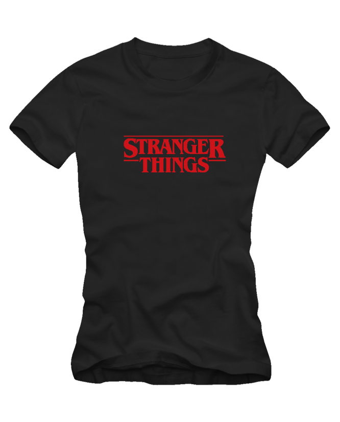 Marškinėliai Stranger things logo Marškinėliai Stranger things logo